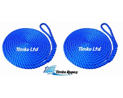Royal Blue Mooring Ropes And Pre Spliced Mooring Lines